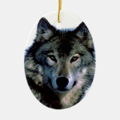 Wolf Keramisch Ornament (Voorkant)