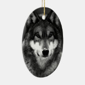 Wolf Keramisch Ornament (Rechts)