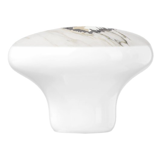 Wolf Keramische Knop (Zijkant)