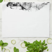 Wolf keukenhanddoek (Gevouwen)