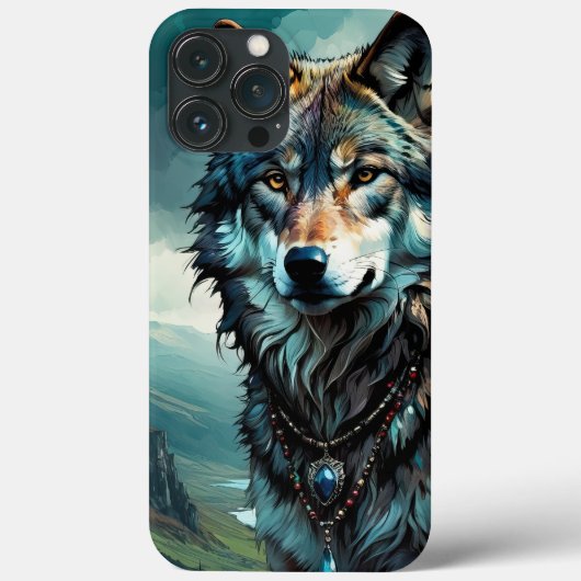 Wolf King Case-Mate iPhone Case (Achterkant)
