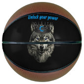 wolf king unlock your power basketbal (Voorkant)