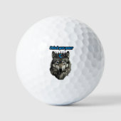 wolf king unlock your power golfballen (Voorkant)