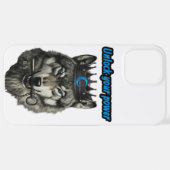 wolf king unlock your power iPhone hoesje (Achterkant horizontaal)