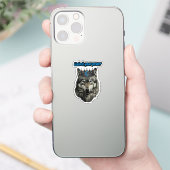 wolf king unlock your power sticker (Telefoon)