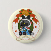 wolf Knop Ronde Button 5,7 Cm (Voorkant)
