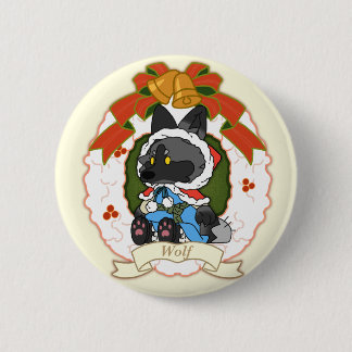 wolf Knop Ronde Button 5,7 Cm