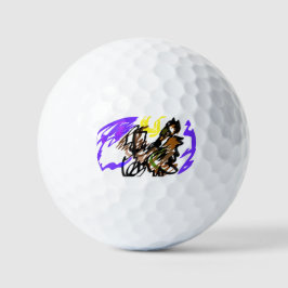 Wolf koele vreugde golfballen