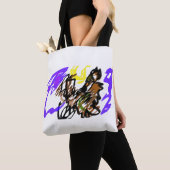 Wolf koele vreugde tote bag (Dichtbij)