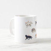 wolf koffiemok (Voorkant links)