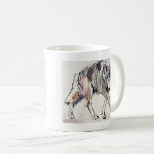 Wolf Koffiemok (Voorkant rechts)