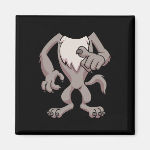 Wolf Kostuum voor Halloween Weerwolf Animal Cospla Magneet