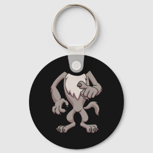 Wolf Kostuum voor Halloween Weerwolf Animal Cospla Sleutelhanger