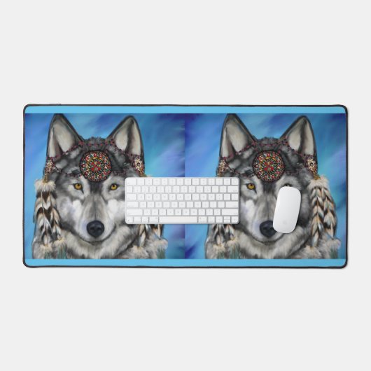 Wolf Kunst Bureaumat (Keyboard & Muis)