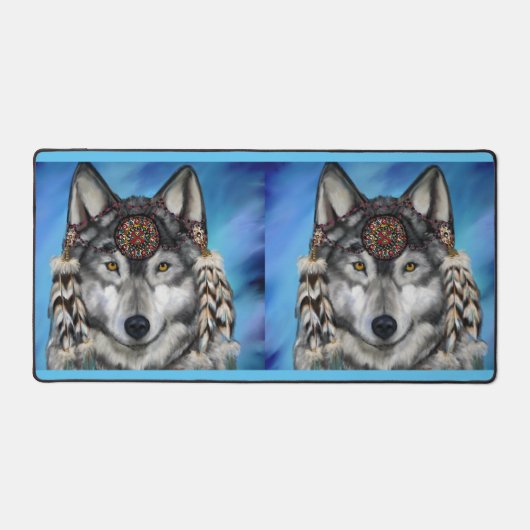 Wolf Kunst Bureaumat (Voorkant)