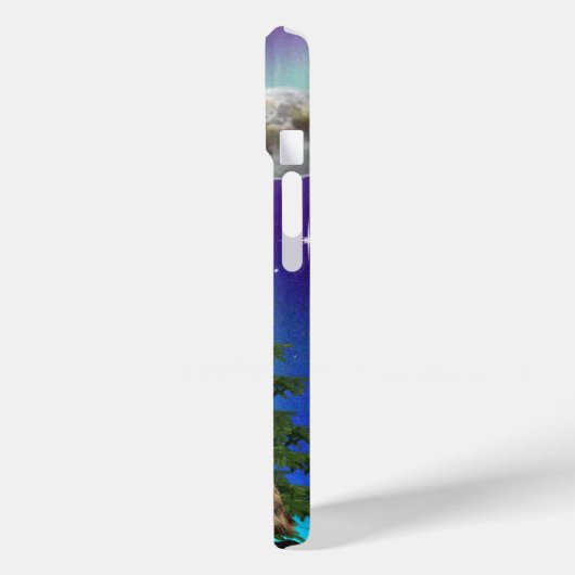 Wolf kunst Case-Mate iPhone case (Achterkant / Links)