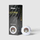 Wolf Kunst Golfballen (Verpakking)