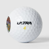 Wolf Kunst Golfballen (Logo)