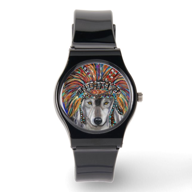 WOLF KUNST HORLOGE (Voorkant)