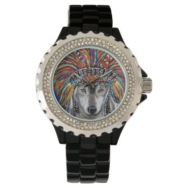 WOLF KUNST HORLOGE (Voorkant)