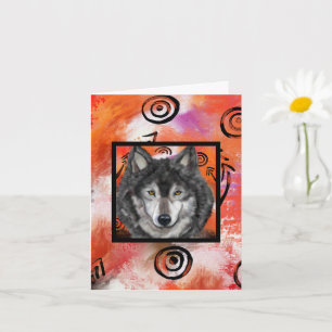 Wolf Kunst Kaart