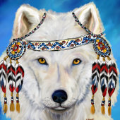 Wolf Kunst Kaart