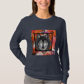Wolf Kunst T-shirt (Voorkant)