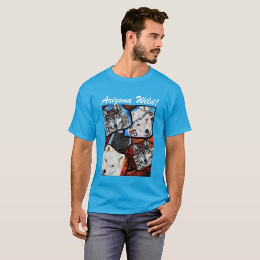 WOLF KUNST T-SHIRT (Voorkant volledig)