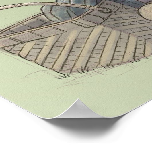 Wolf & Lamb Tea Party Poster (Hoek)