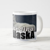 Wolf Landing Alaska Koffie Cup Grote Koffiekop (Voorkant rechts)