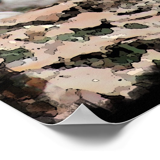 WOLF LATIN QUOTE TERRENCE POSTER (Hoek)