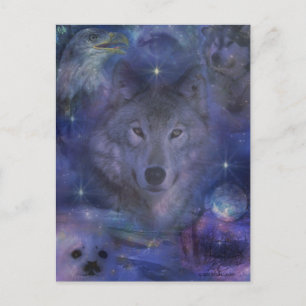 Wolf - Leader of the Pack Briefkaart