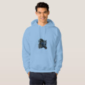 Wolf Leeuw Tijger Grafische Pullover Hoodie (Voorkant volledig)