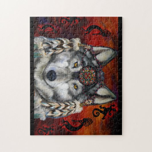 WOLF LEGPUZZEL (Verticaal)