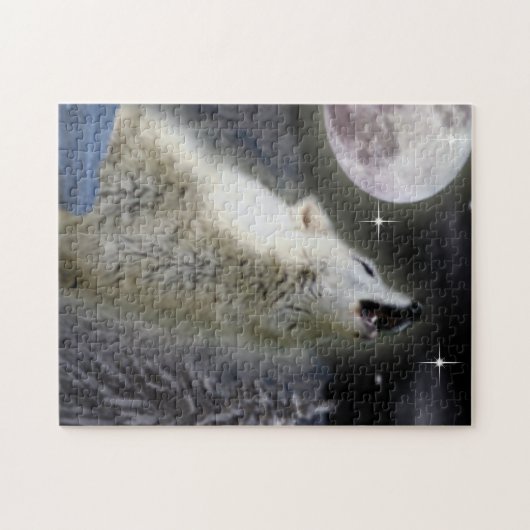 Wolf Legpuzzel (Horizontaal)