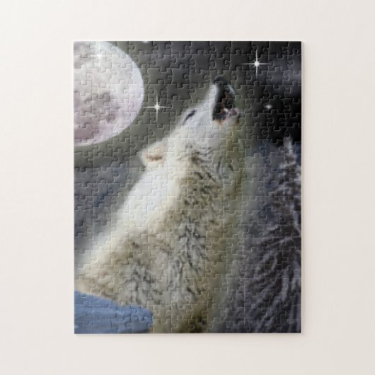 Wolf Legpuzzel (Verticaal)