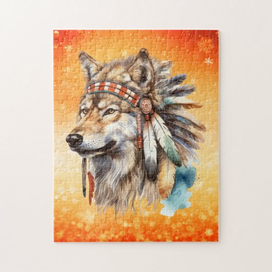 Wolf Legpuzzel (Verticaal)