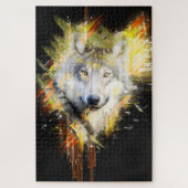 Wolf Legpuzzel (Verticaal)