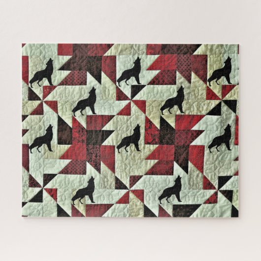 Wolf Legpuzzel (Horizontaal)