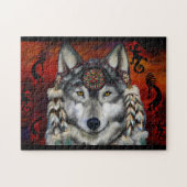 WOLF LEGPUZZEL (Horizontaal)