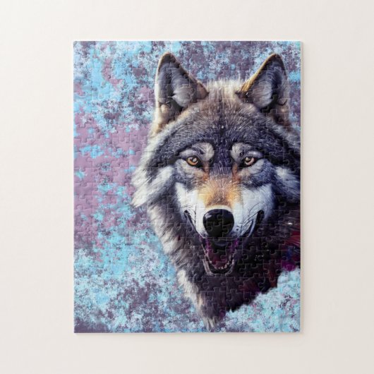 Wolf Legpuzzel (Verticaal)
