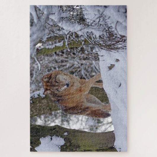 Wolf Legpuzzel (Verticaal)