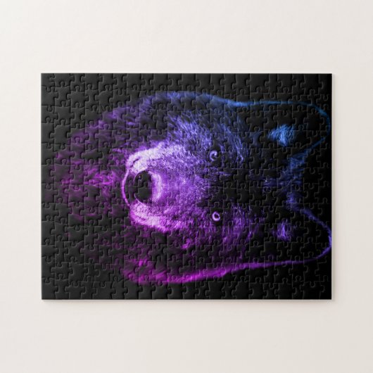 wolf legpuzzel (Horizontaal)