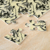 Wolf Legpuzzel (Zijkant)