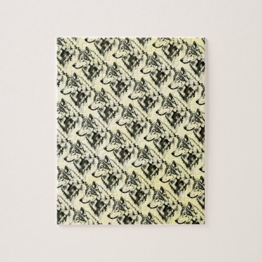 Wolf Legpuzzel (Verticaal)