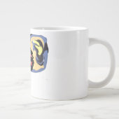 Wolf licht maan grote koffiekop (Rechts)