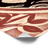 Wolf liefhebbers kunstwerk natuur liefde Wolven Perfect Poster (Hoek)