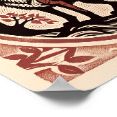 Wolf liefhebbers kunstwerk natuur liefde Wolven Poster (Hoek)