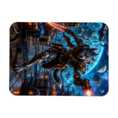 Wolf-Like Alien Pirate — Running Assault Magneet (Horizontaal)