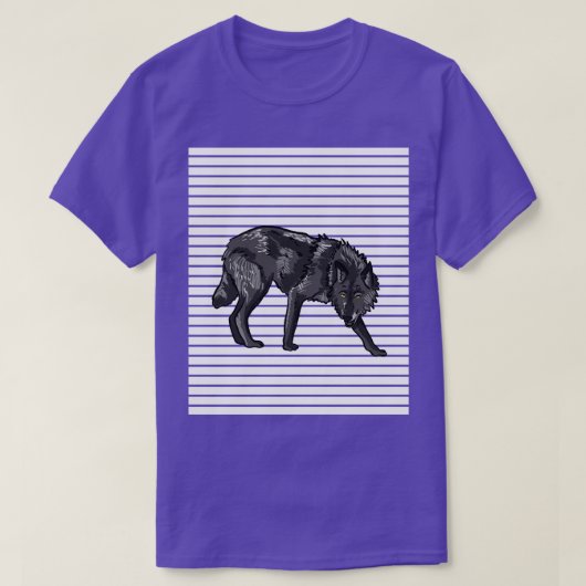 Wolf Lines T-shirt (Design voorkant)